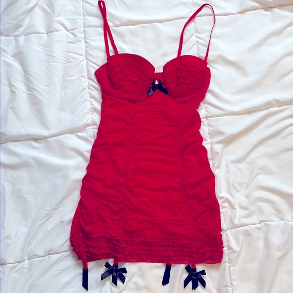 Victoria’s secret 34C sexy red lingerie